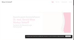 Desktop Screenshot of mose-scheeff.de